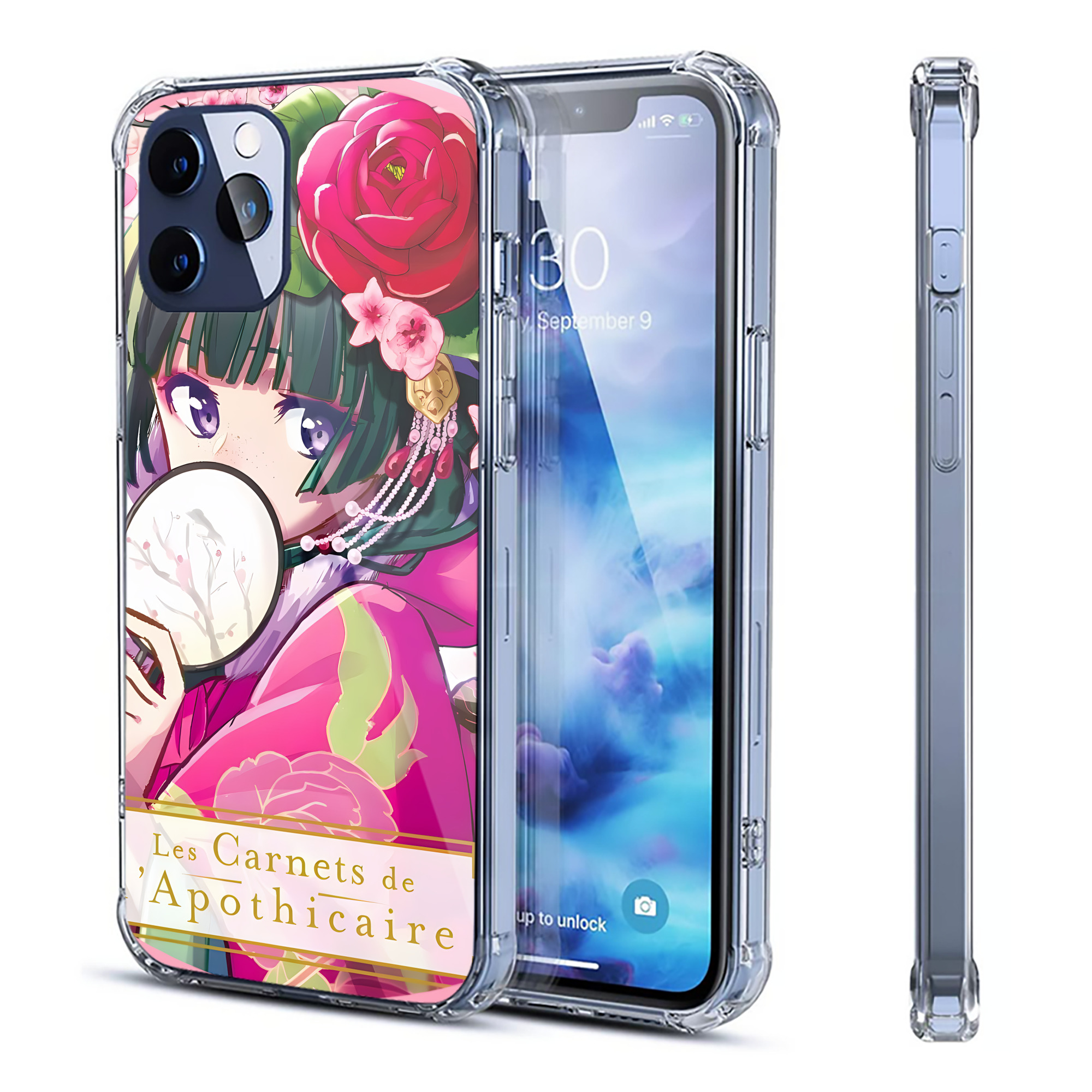 （画像用） 薬屋のひとりごと The Apothecary Diaries 【iPhone 12シリーズ対応】透明スマホケース（クリアソフトケース）